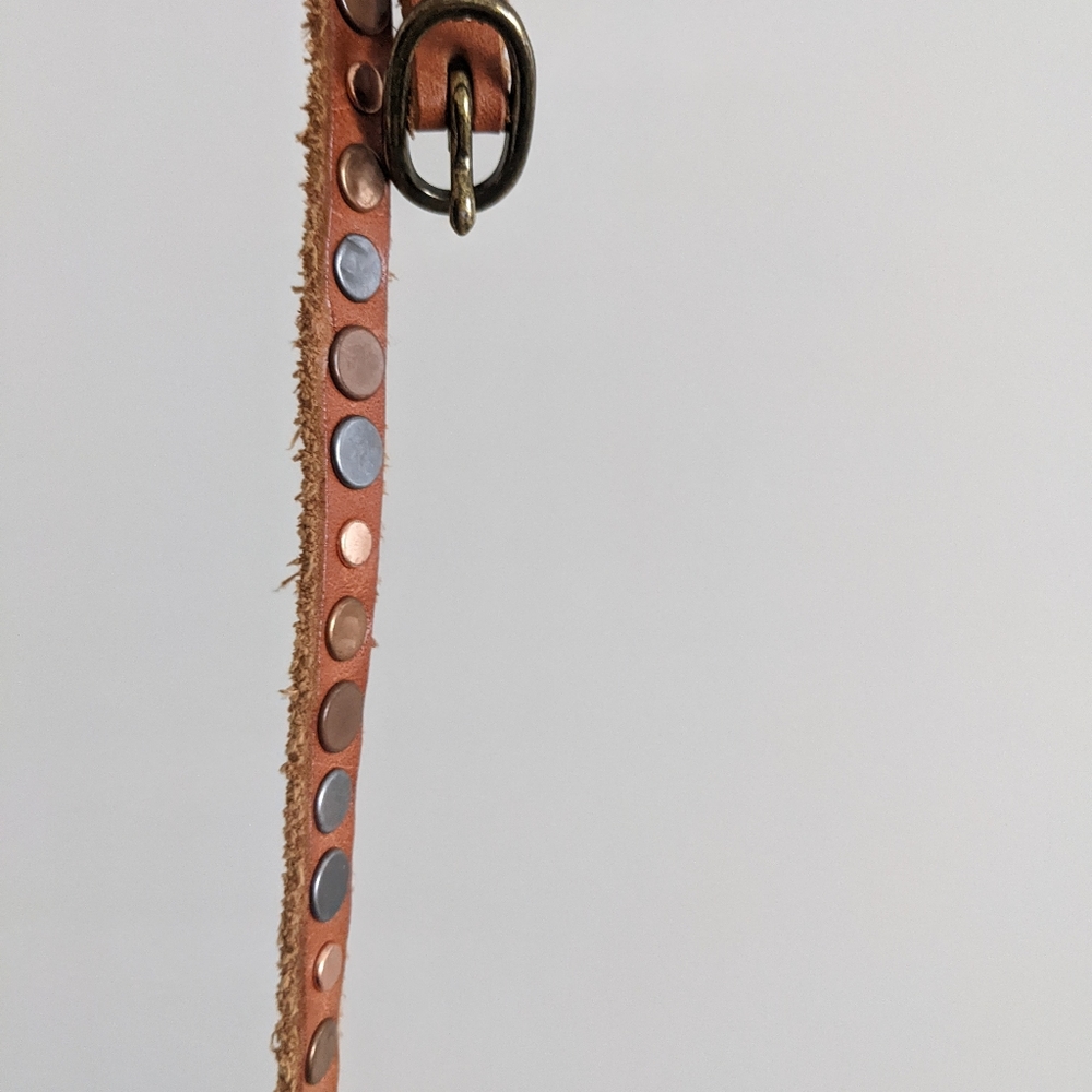 Women's Genuine Leather Skinny Belt
